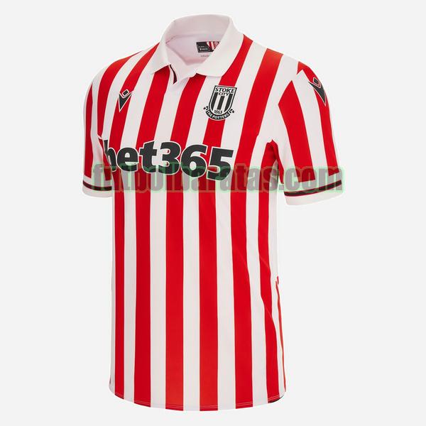 tailandia camiseta stoke city 2023 2024 rojo blanco primrea