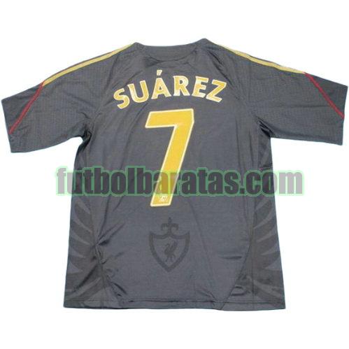 tailandia camiseta suarez 7 liverpool 2009-2010 segunda equipacion