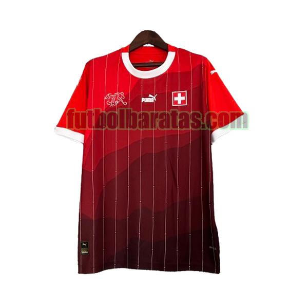 tailandia camiseta suiza 2023 2024 rojo primera