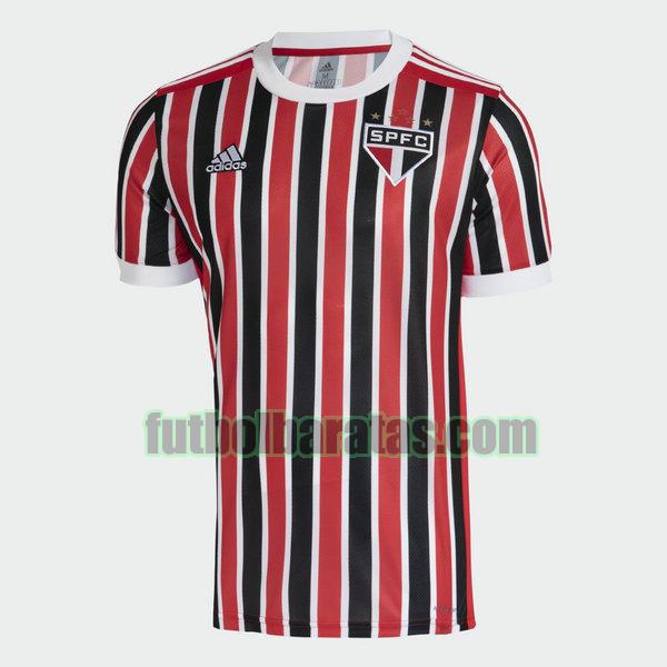 tailandia camiseta são paulo 2021 2022 rojo negro segunda