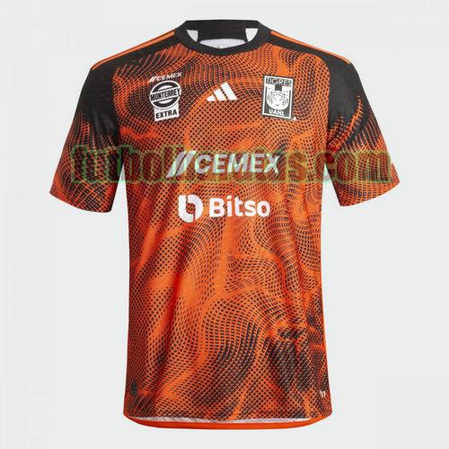 tailandia camiseta tigres 2023 2024 naranja tercera