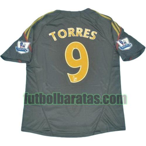 tailandia camiseta torres 9 liverpool 2009-2010 segunda equipacion