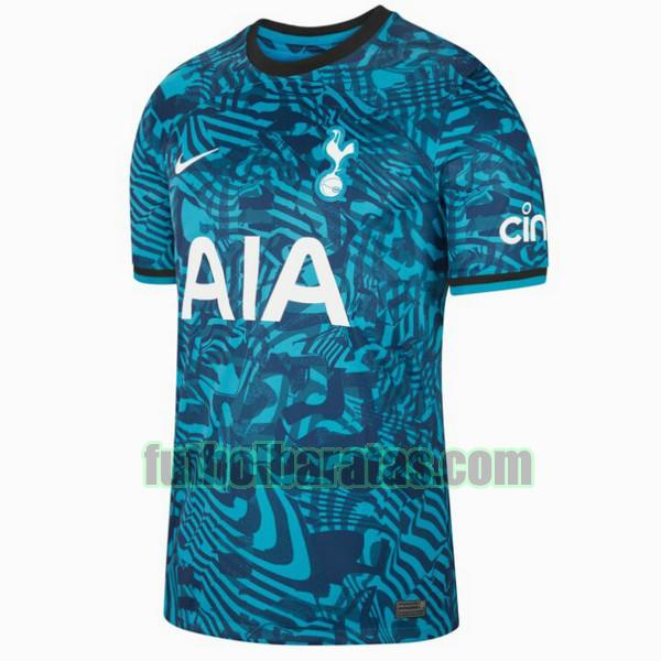 tailandia camiseta tottenham 2022 2023 azul tercera