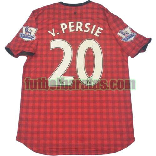 tailandia camiseta v.persie 20 manchester united 2012-2013 primera equipacion