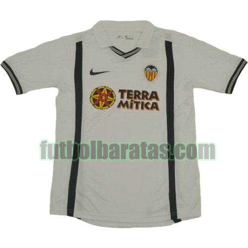 tailandia camiseta valencia 2000-2001 primera equipacion