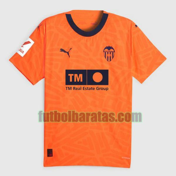 tailandia camiseta valencia 2023 2024 naranja tercera