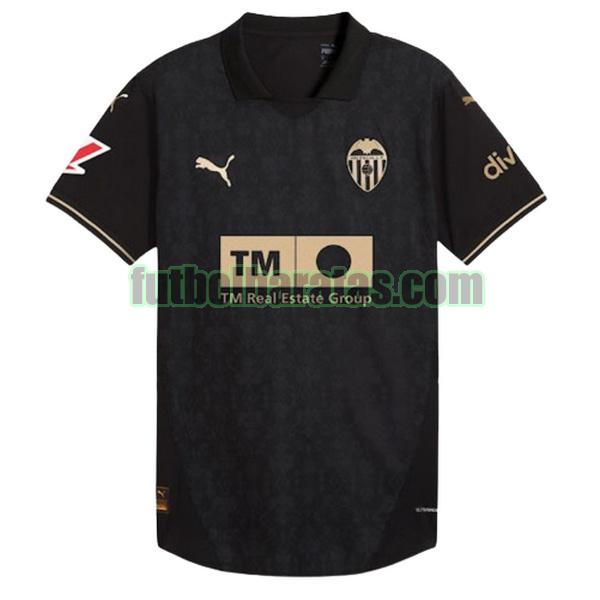 tailandia camiseta valencia 2024 2025 negro segunda