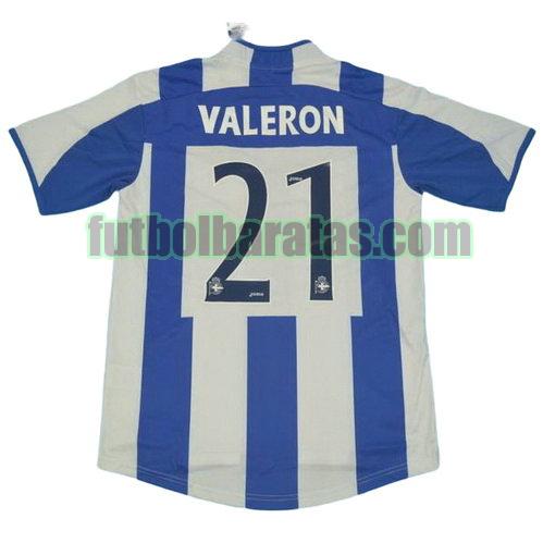 tailandia camiseta valeron 21 deportivo coruña 2003-2004 primera equipacion