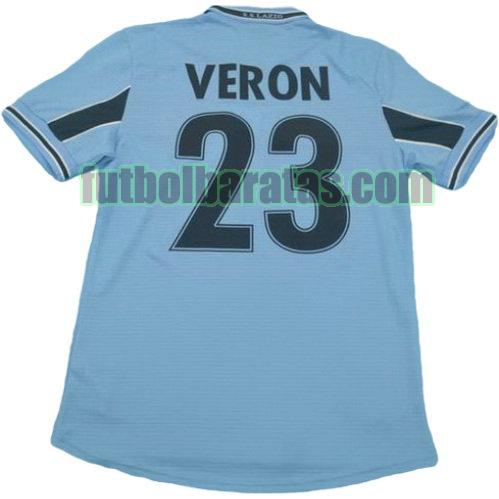 tailandia camiseta veron 23 lazio 1999-2000 primera equipacion