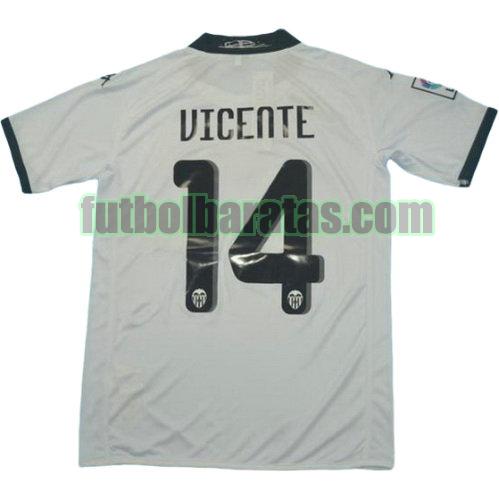 tailandia camiseta vicente 14 valencia 2009-2010 primera equipacion