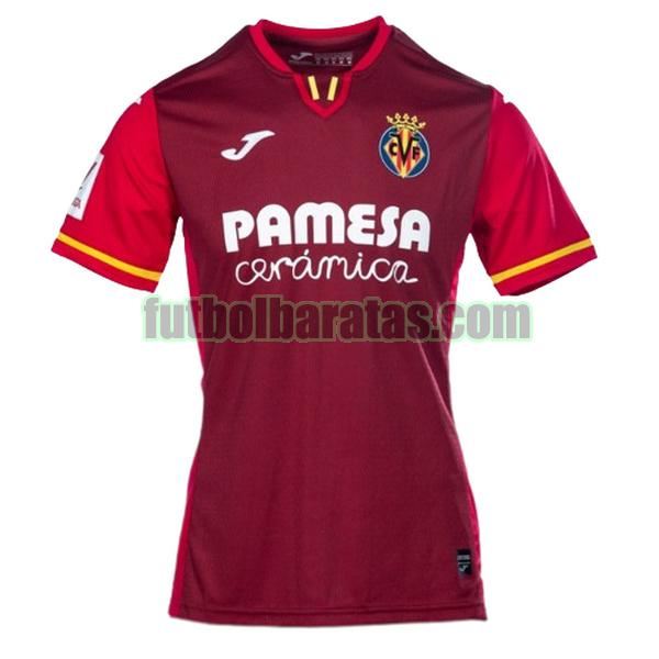 tailandia camiseta villarreal cf 2023 2024 rojo segunda