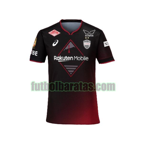 tailandia camiseta vissel kobe 2023 2024 negro primera