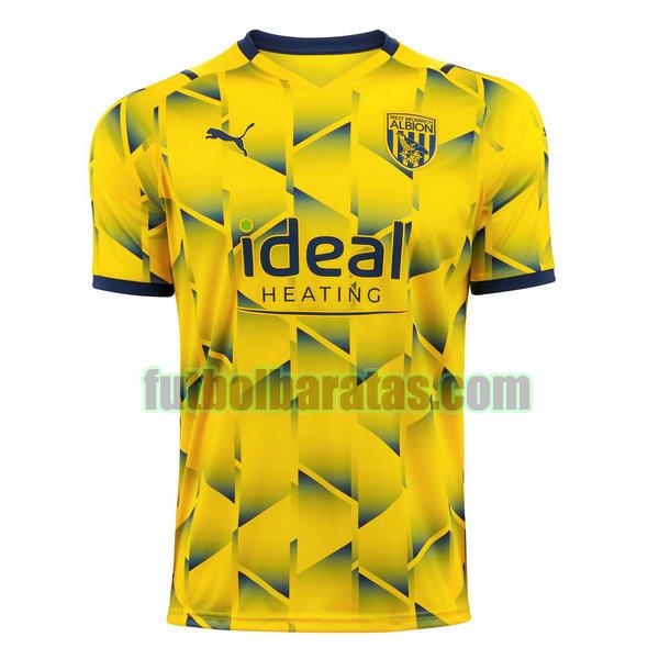 tailandia camiseta west brom 2021 2022 amarillo tercera
