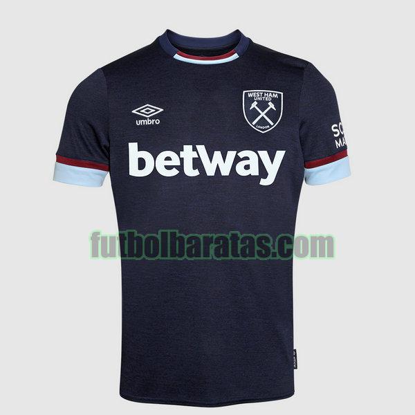 tailandia camiseta west ham united 2021 2022 azul tercera