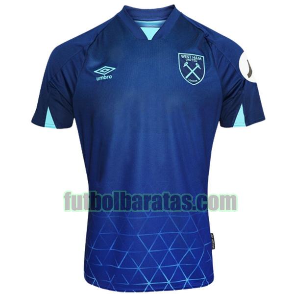 tailandia camiseta west ham united 2023 2024 azul tercera