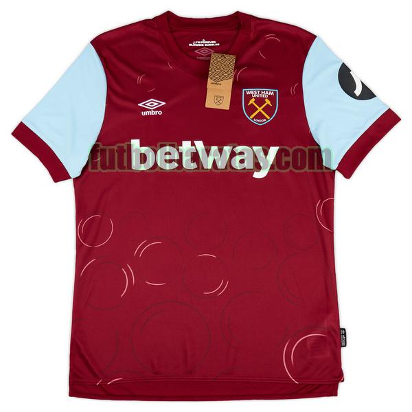 tailandia camiseta west ham united 2023 2024 rojo primrea