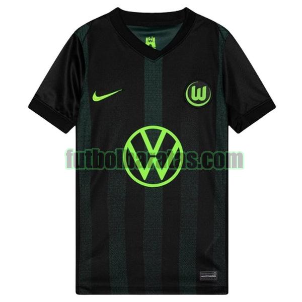 tailandia camiseta wolfsburgo 2024 2025 negro segunda
