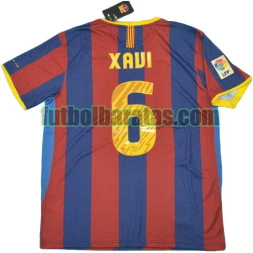 tailandia camiseta xaui 6 barcelona lfp 2010-2011 primera equipacion