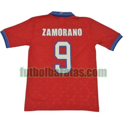 tailandia camiseta zamorano 9 chile copa mundial 1998 primera equipacion