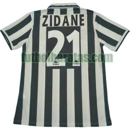 tailandia camiseta zidane 21 juventus 1996-1997 primera equipacion