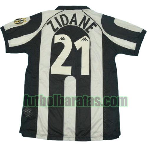 tailandia camiseta zidane 21 juventus 1997-1998 primera equipacion