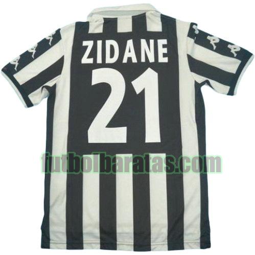 tailandia camiseta zidane 21 juventus 1999-2000 primera equipacion