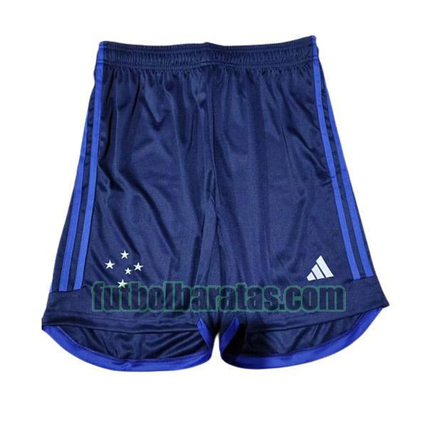 tailandia pantalones cortos cruzeiro ec 2023 2024 azul primera