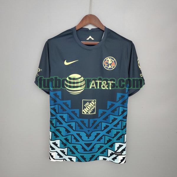 thaïlande maillot homme club america 2021 2022 bleu exterieur